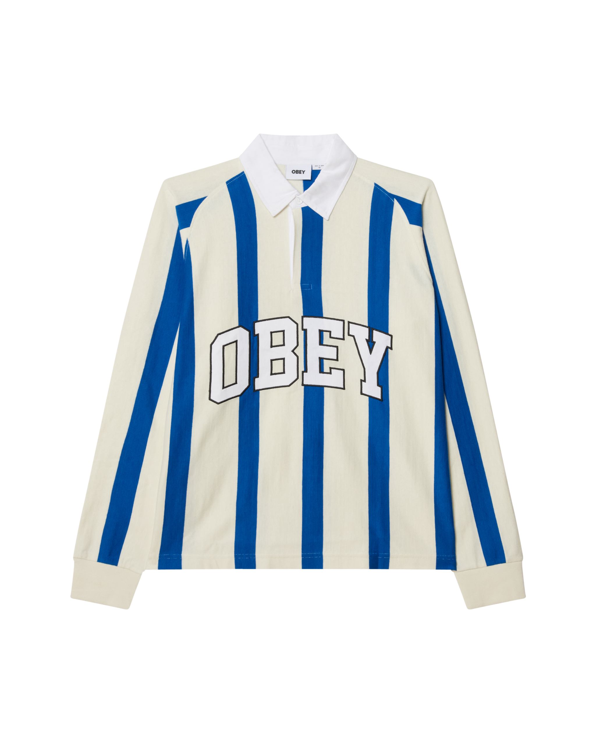 Landon LS Stripe Polo – Obey Clothing