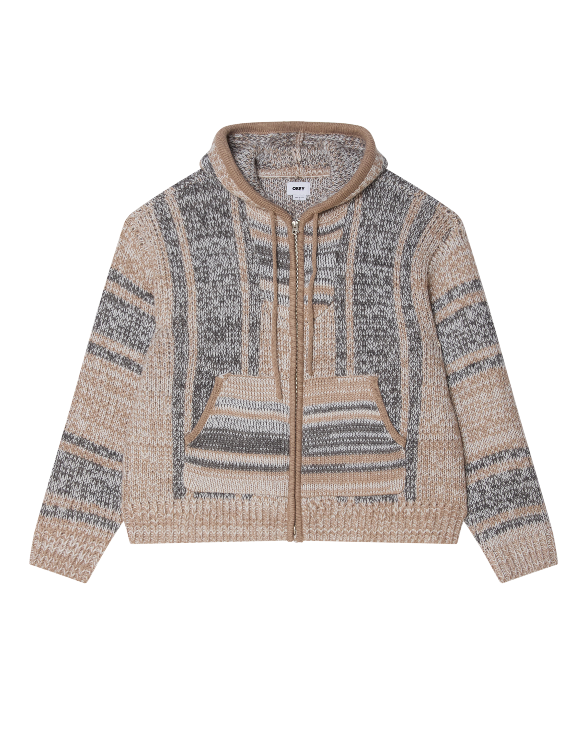 Zip Up Baja Sweater – Patuhi pakaian