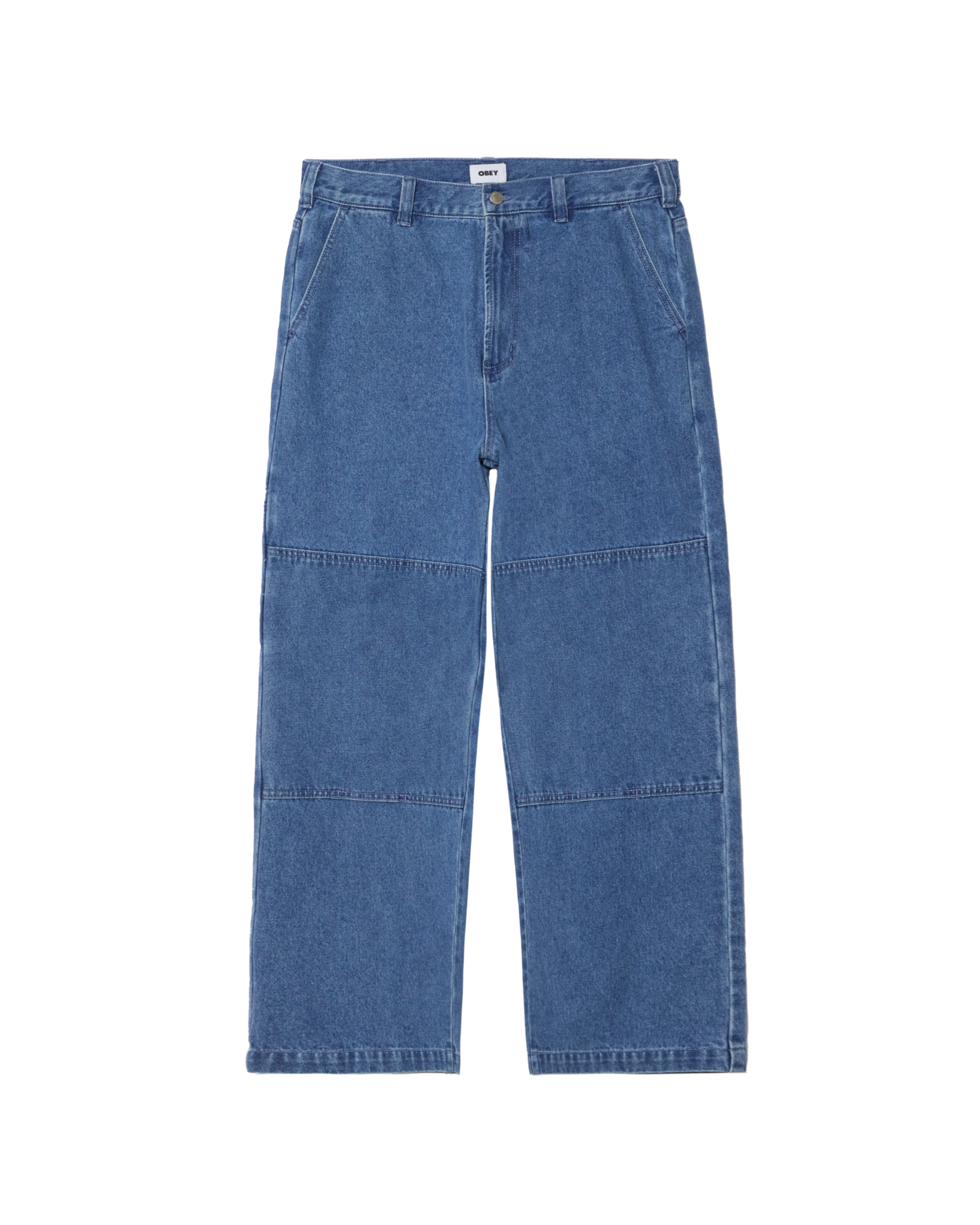 Denim kerja lutut ganda bigwig